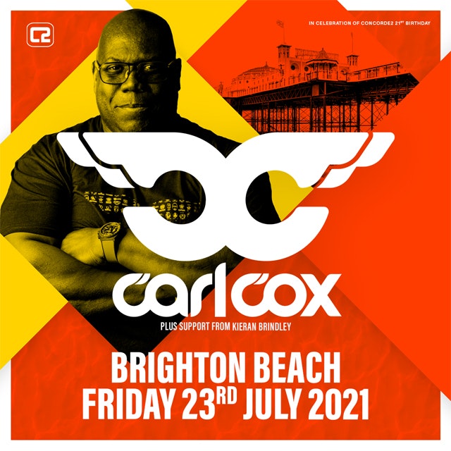 Carl Cox Tickets 63 23 Jul 21 Brighton Beach Open Air Brighton Dice
