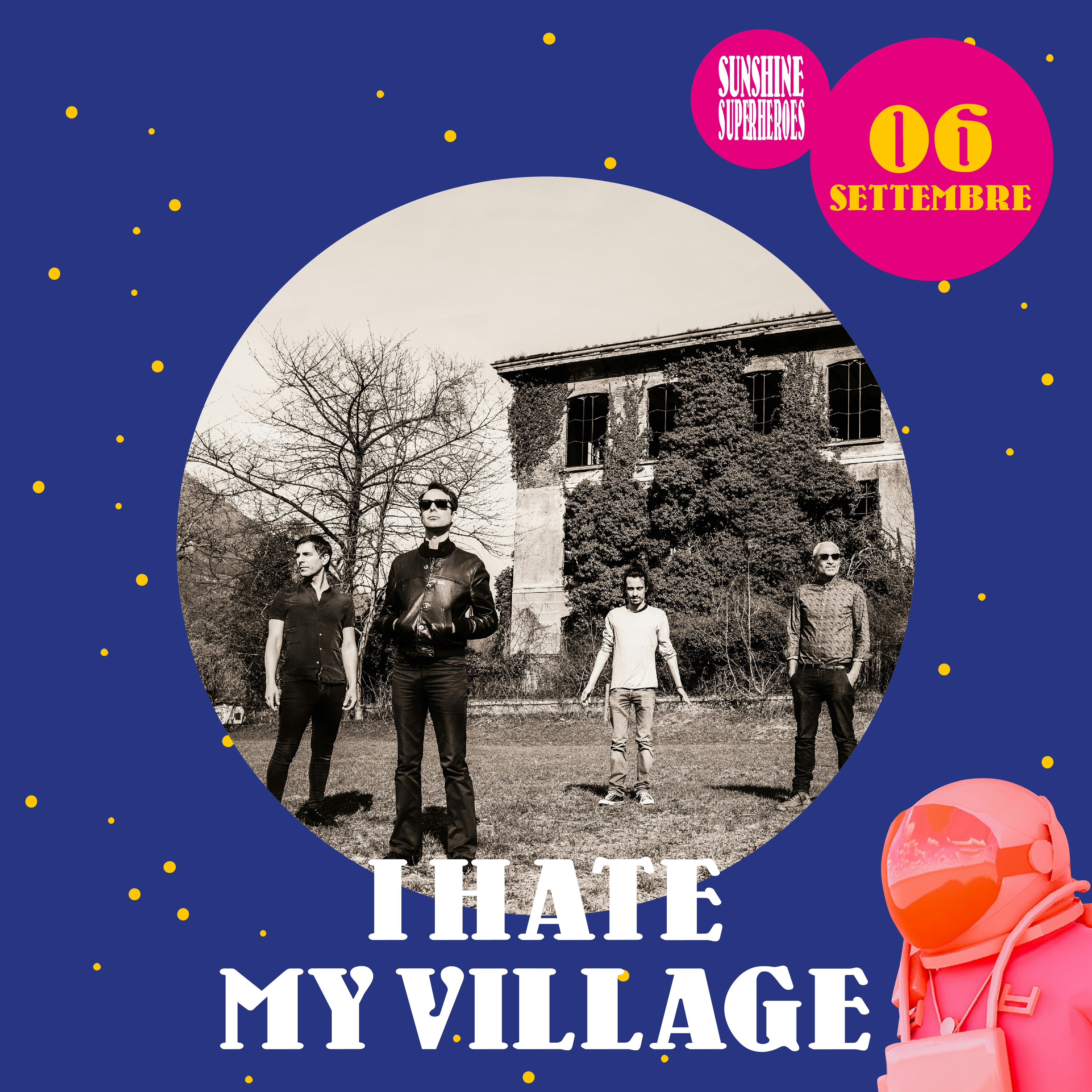 i hate my village poster