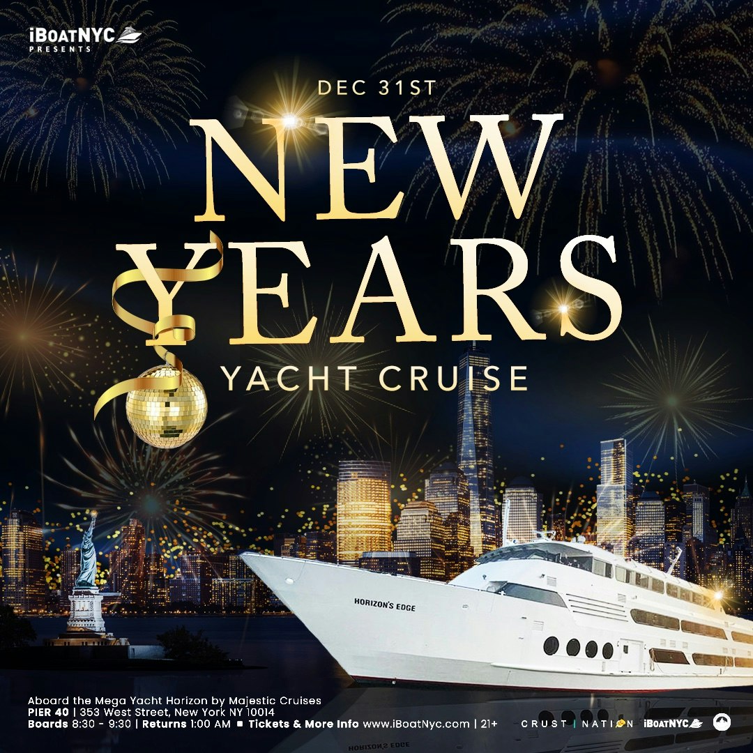 New York New Yearu0027s Eve Fireworks Party Cruise Tickets  From 