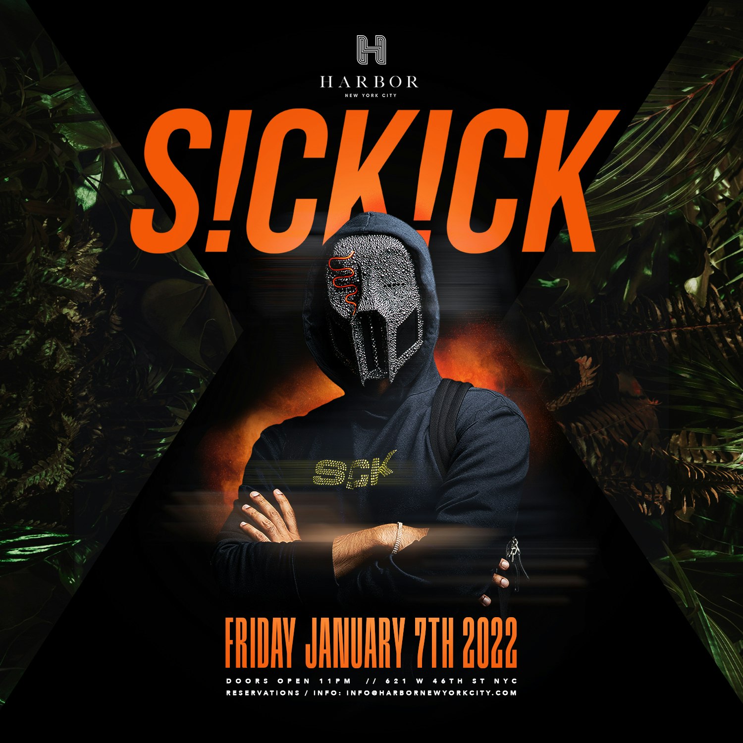 Sickick Tickets Ab Gratis 7 Jan 2022 Harbor NYC, New York DICE