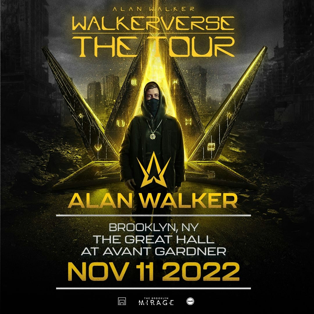 ALAN WALKER WALKERVERSE THE TOUR Entradas Desde 61,07 11 nov
