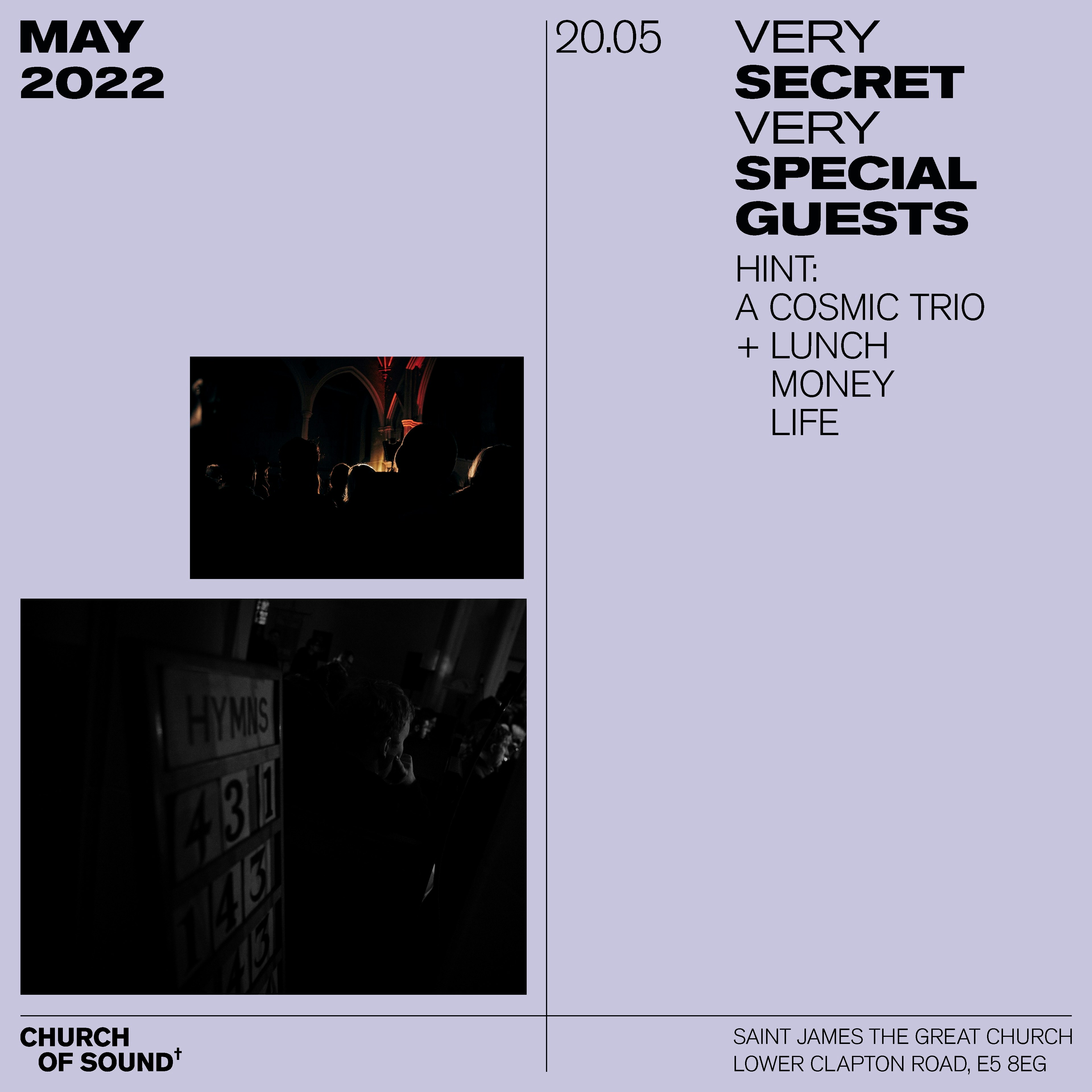 Waaju X Majid postponed - SPECIAL GUESTS CONFIRMED Biglietti | Da Gratis |  20 mag 2022 @ St James The Great (Church of Sound), London | DICE