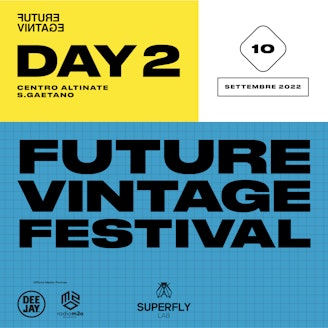 Future Vintage Festival // sabato 10 settembre 