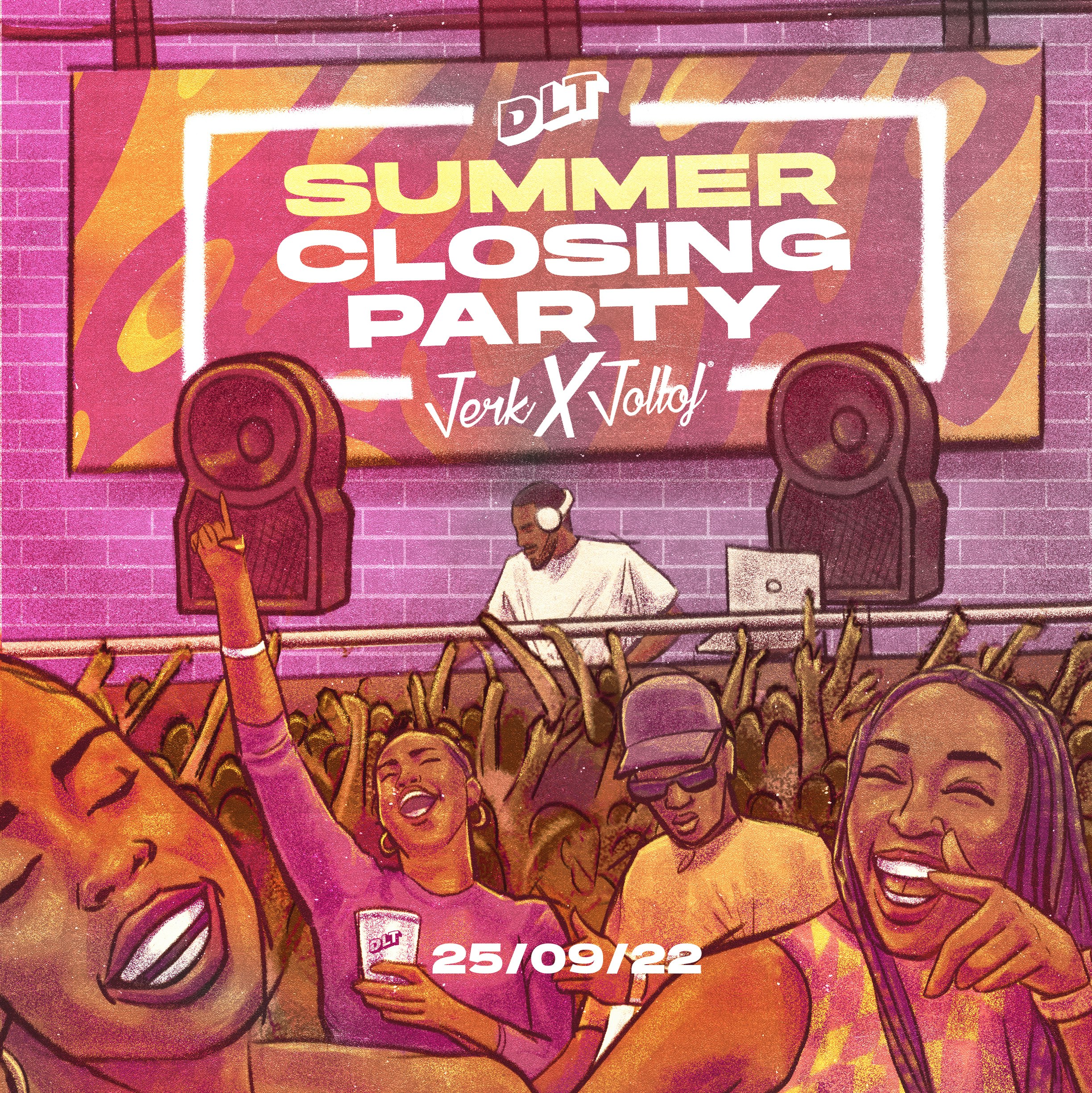DLT Summer Closing Party Tickets | From £23 | 25 Sept @ Studio 338