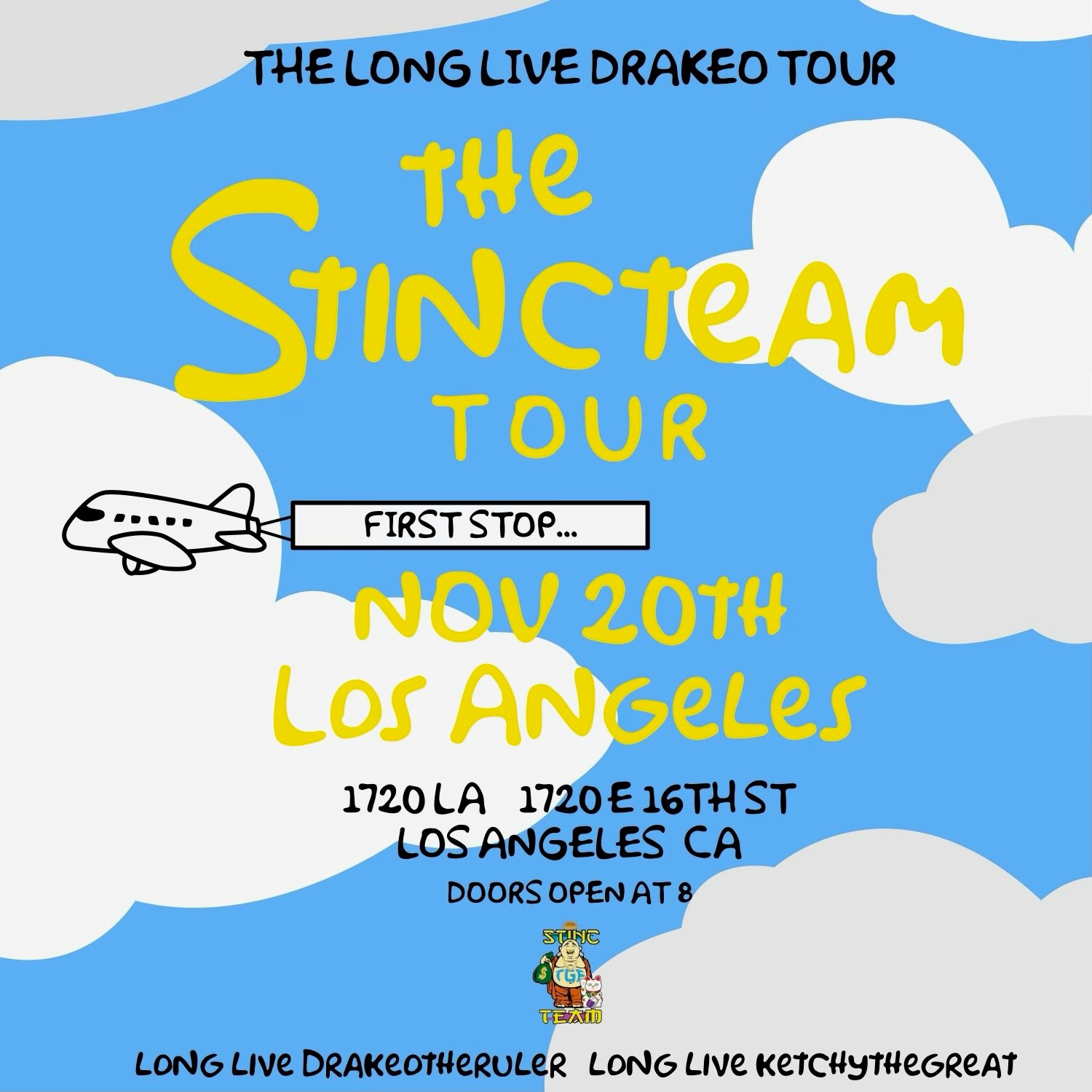 long live drakeo tour dates