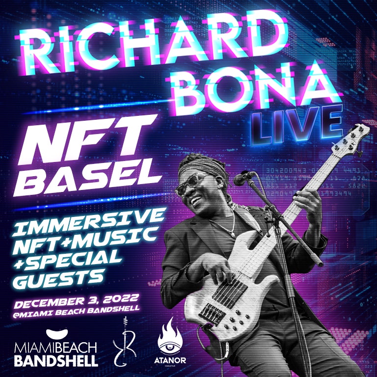 Richard Bona Live - NFT Basel