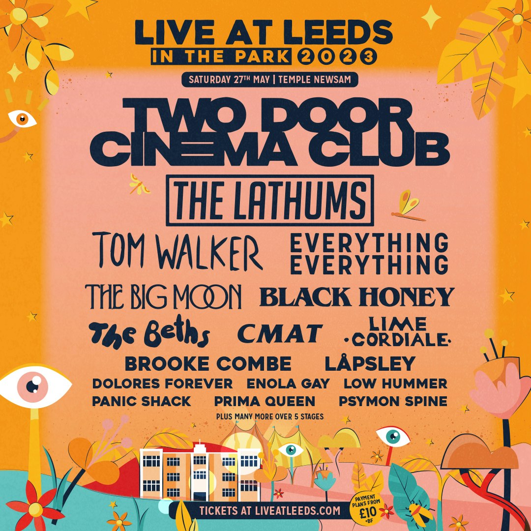 LIVE AT LEEDS IN THE PARK 2023 Tickets From Free 27 May Temple