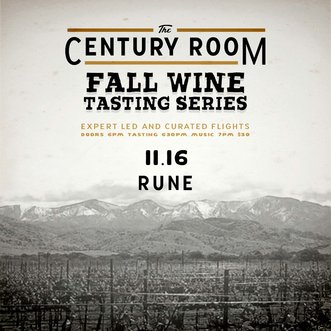 Fall Wine Tasting Series: Rune