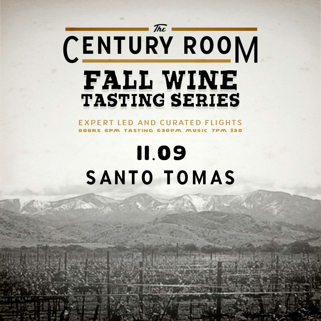 Fall Wine Tasting Series: Santo Tomas