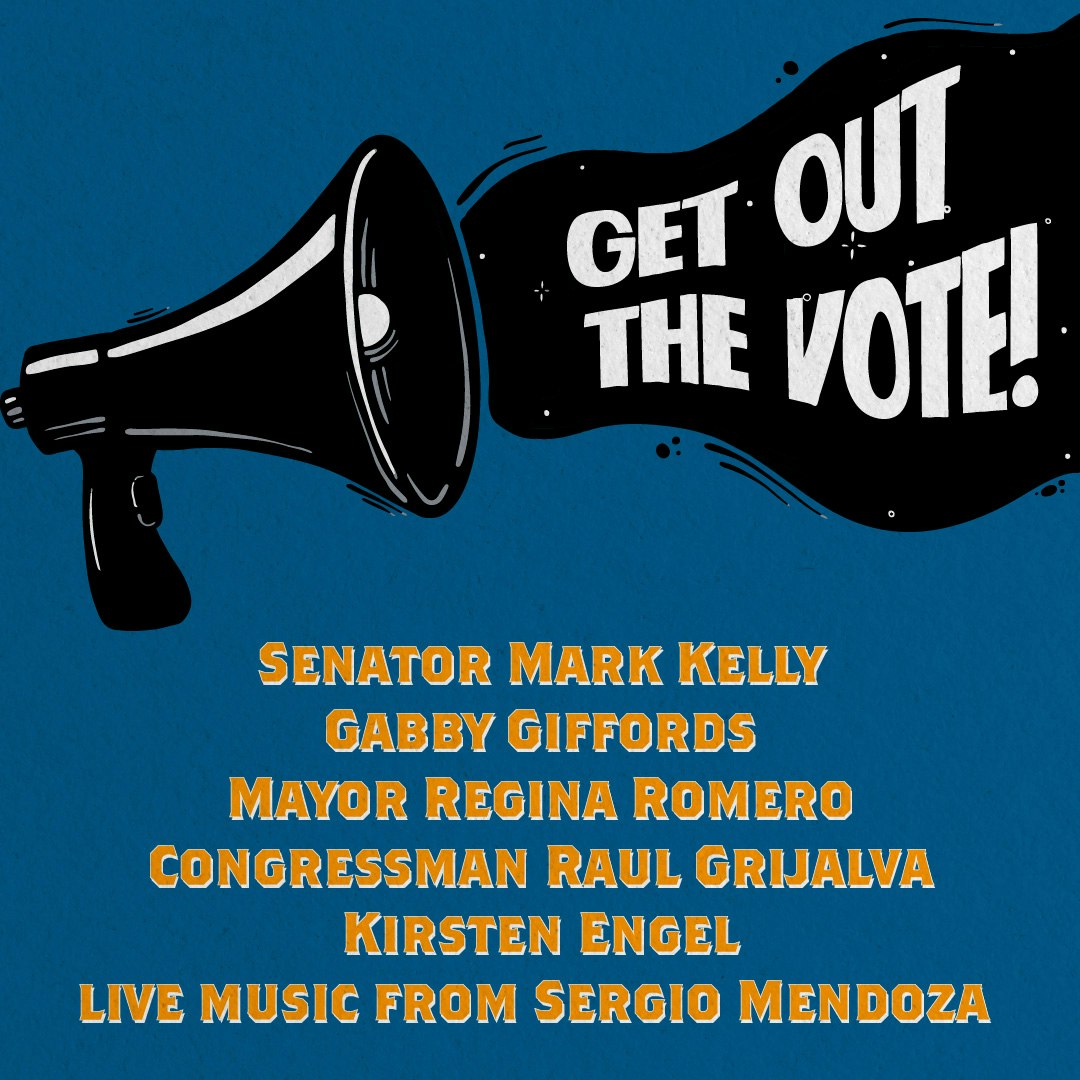 Get Out The Vote w/ Senator Mark Kelly and Gabby Giffords