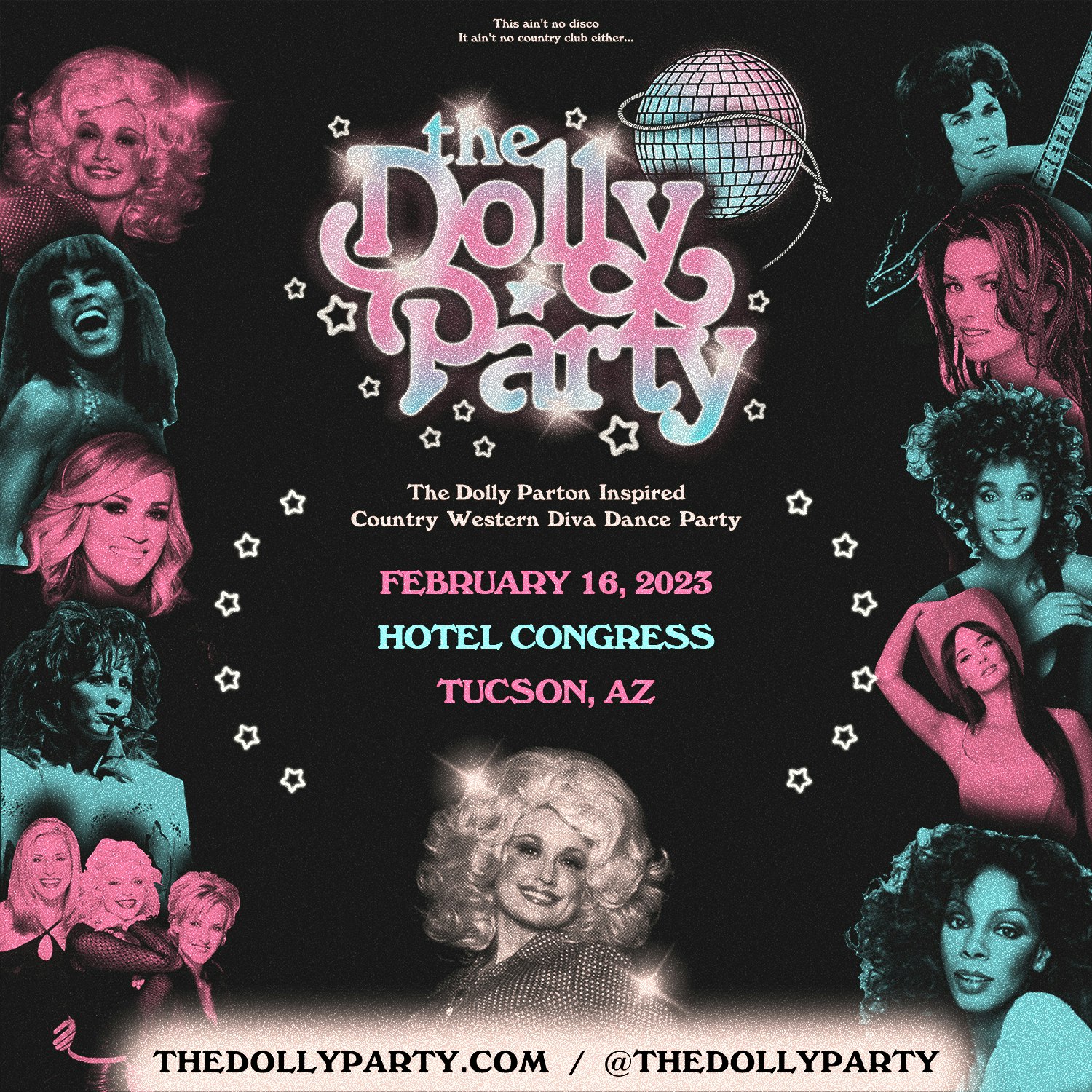 THE DOLLY PARTY: The Dolly Parton Inspired Country Western Diva Dance Party