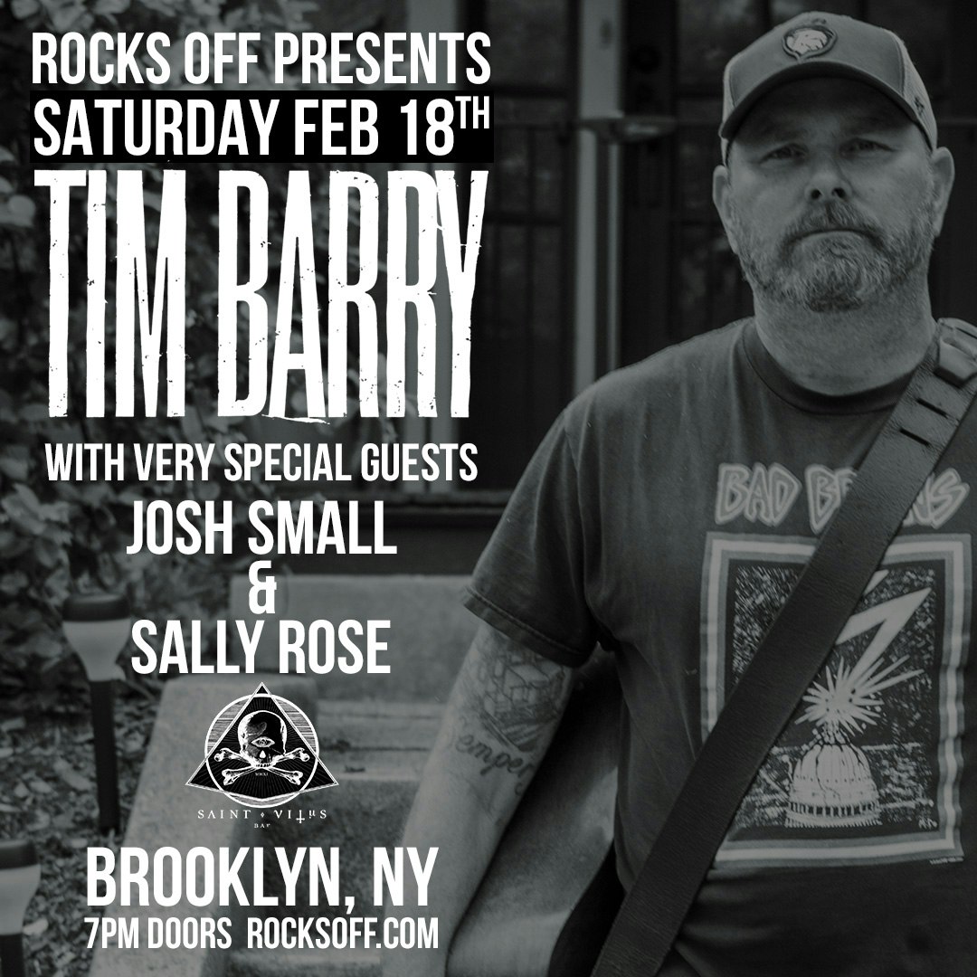 Tim Barry at Saint Vitus Bar on Feb 18, 2023 - tickets | Eventsfy