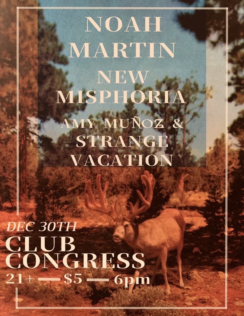 Last Concert of the Year ft. Noah Martin Band, New Misphoria, Amy Munoz & Strange Vacation