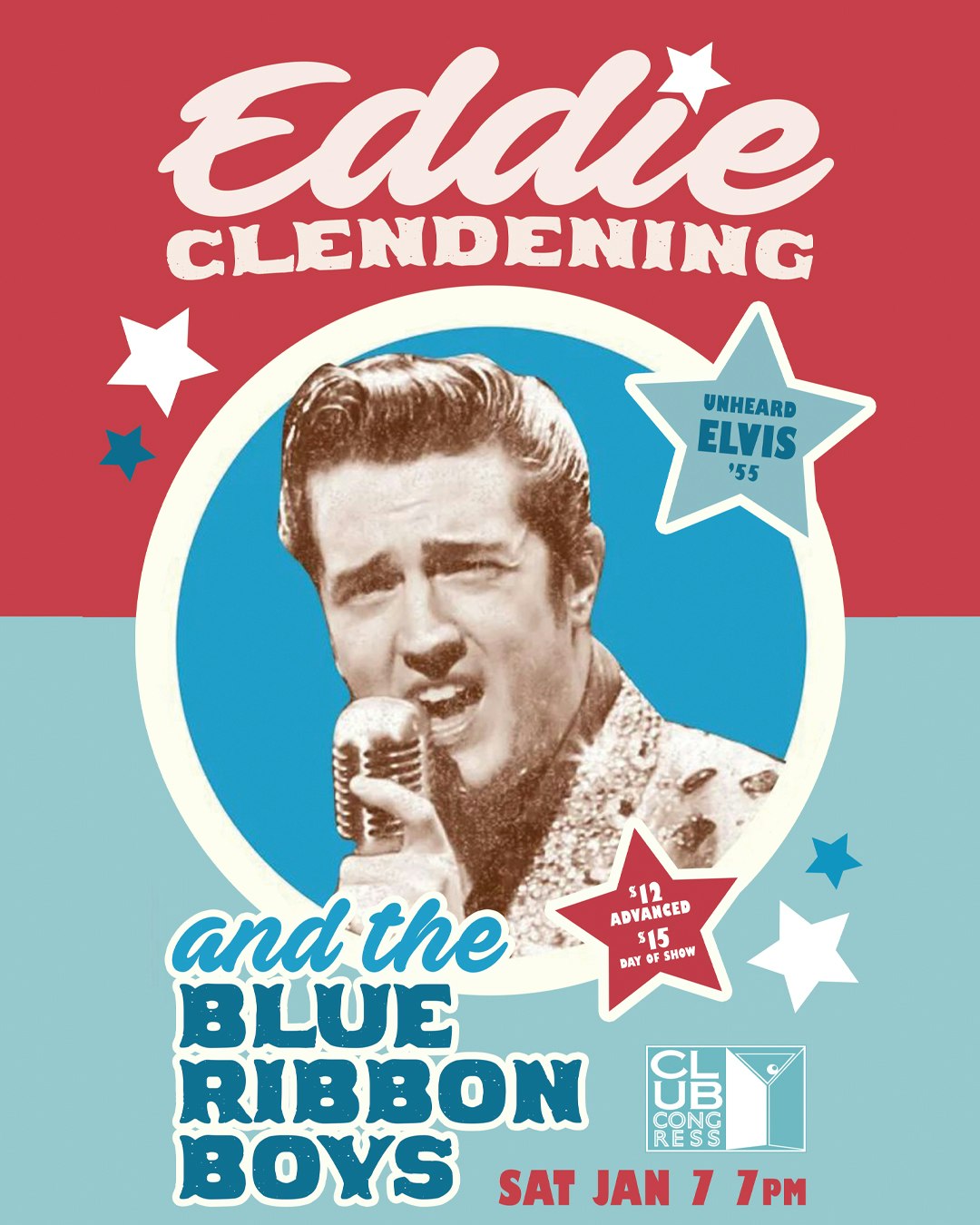 Eddie Clendening and the Blue Ribbon Boys: Unheard Elvis ’55