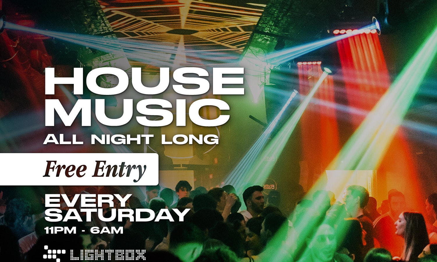 House Music All Night Long Tickets | From Free | 22 Apr @ Lightbox, London  | DICE