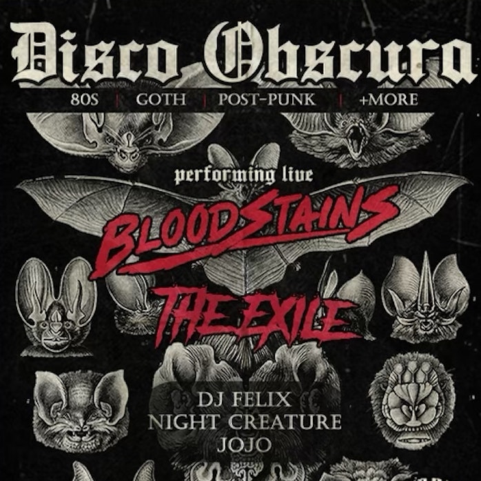 DISCO OBSCURA! 80s, Goth, Industrial sounds & MORE!