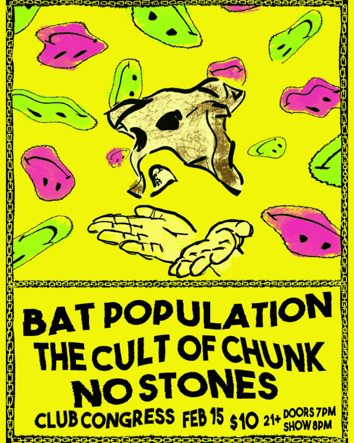 Bat Population + The Cult of Chunk