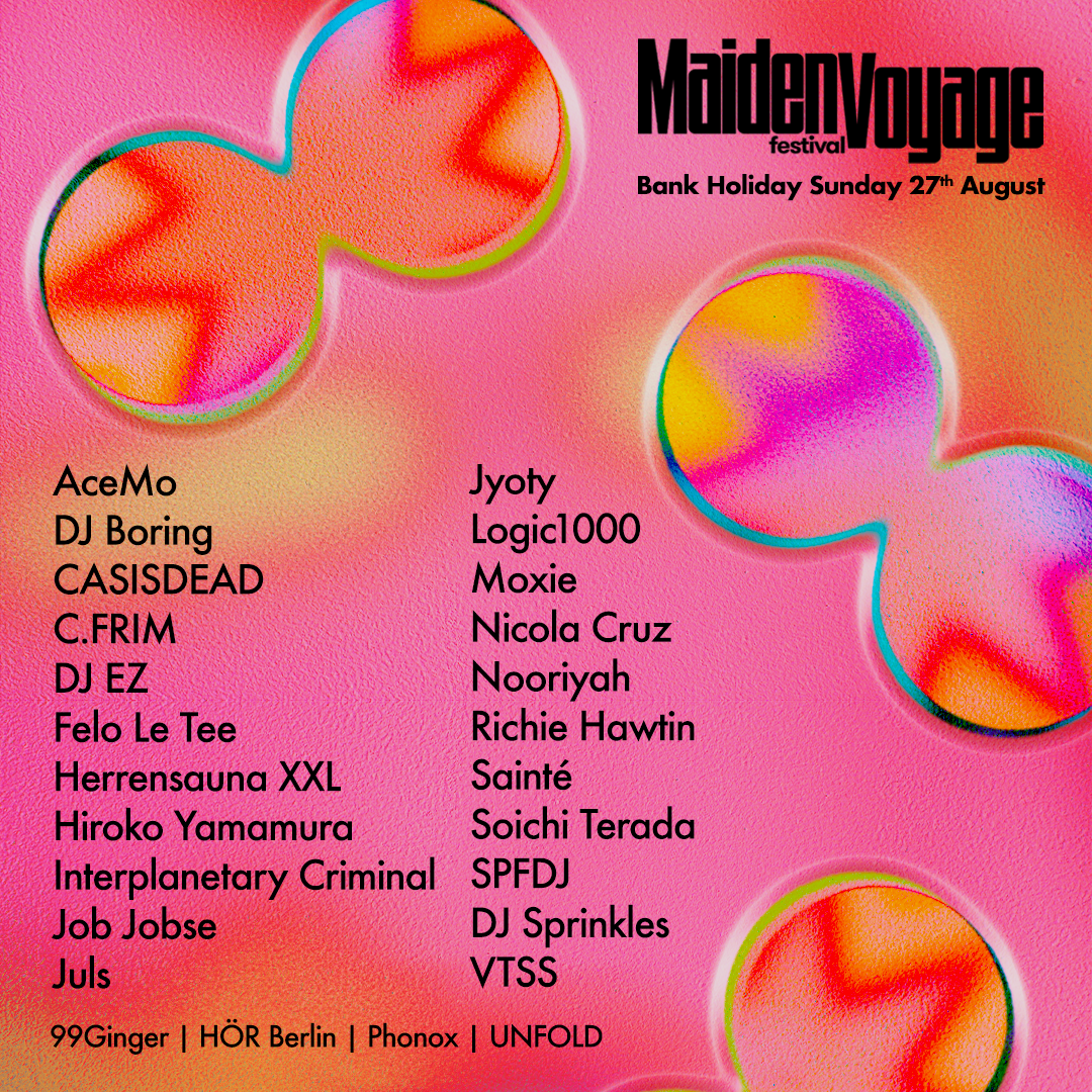 Maiden Voyage Festival 2023 Tickets | £22 | 27 Aug @ Lee Valley Showground,  London | DICE