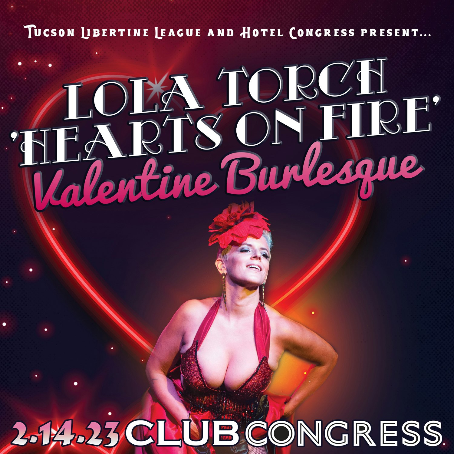 Lola Torch ‘Hearts On Fire’ Valentine Burlesque