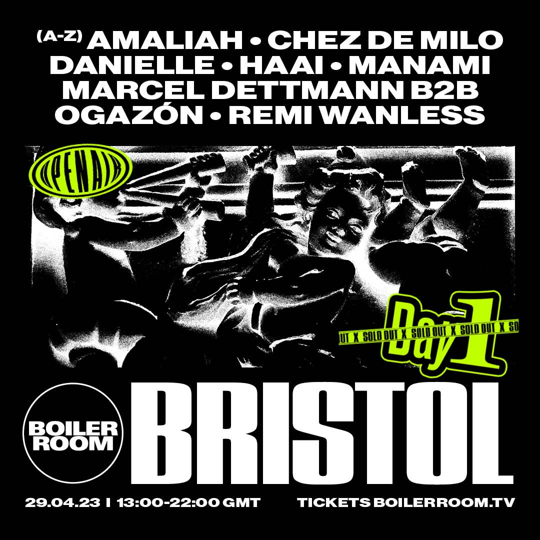 Boiler Room Open Air Bristol Day 1 Tickets £36.05 Apr 29 Venue