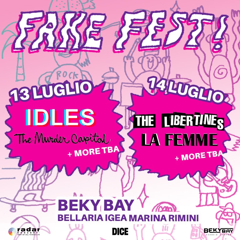 FAKE FEST - ABBONAMENTO Tickets | € | 13 Jul @ Beky Bay, Igea Marina |  DICE