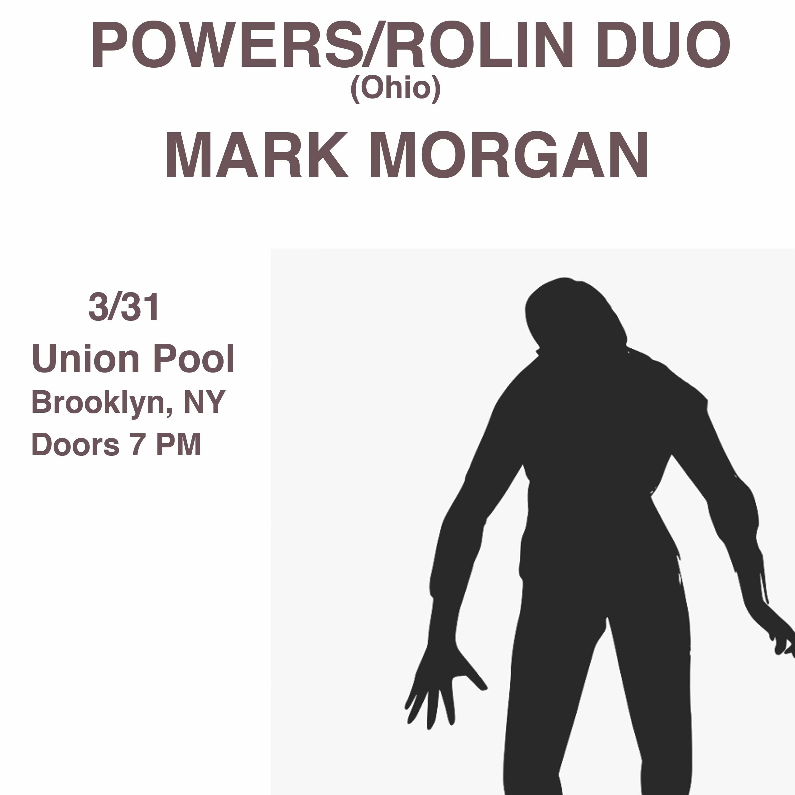Weak Signal / Powers+Rolin / Mark Morgan