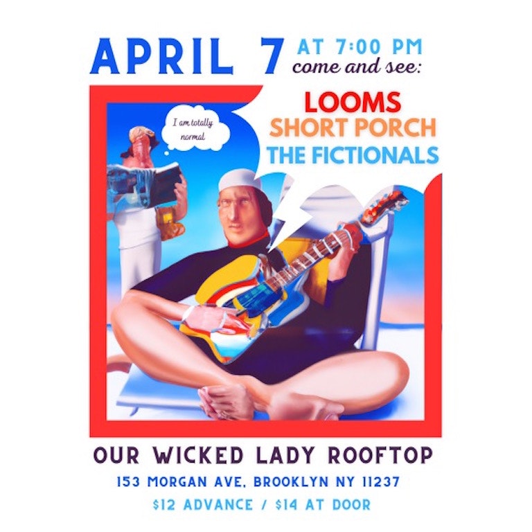 Roof Show! Looms, Short Porch, The Fictionals