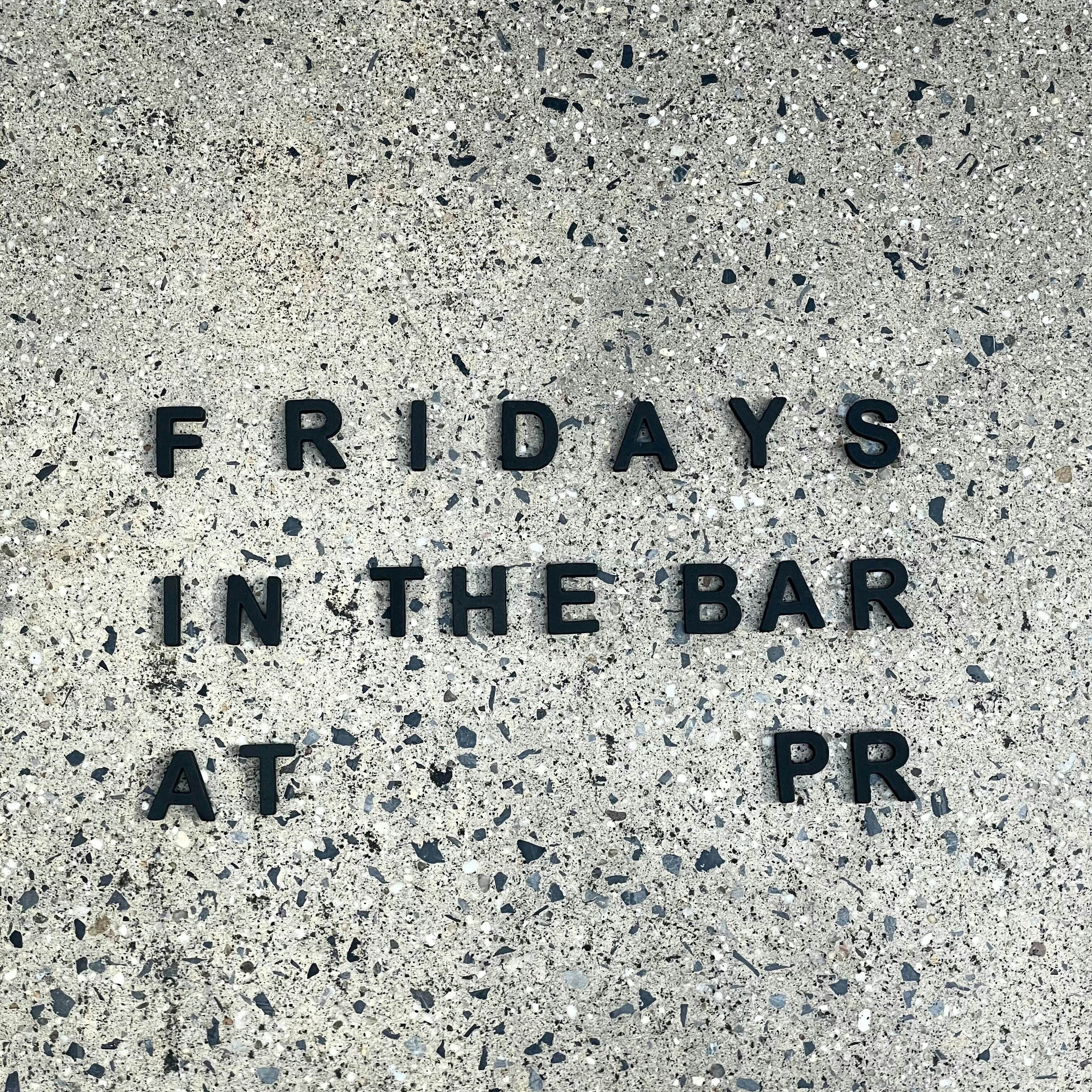 Fridays In the Bar at Public Records