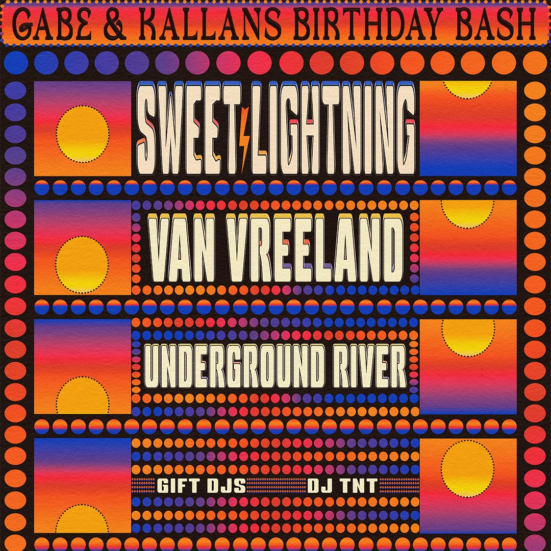 Sweet Lightning, Van Vreeland, Underground River