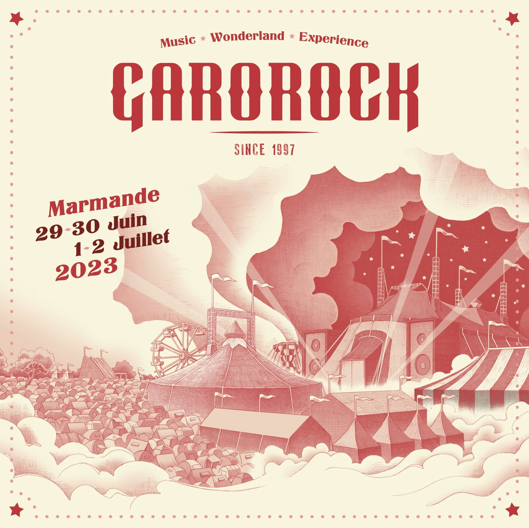 Garorock 2023 Pass 4 Jours Tickets