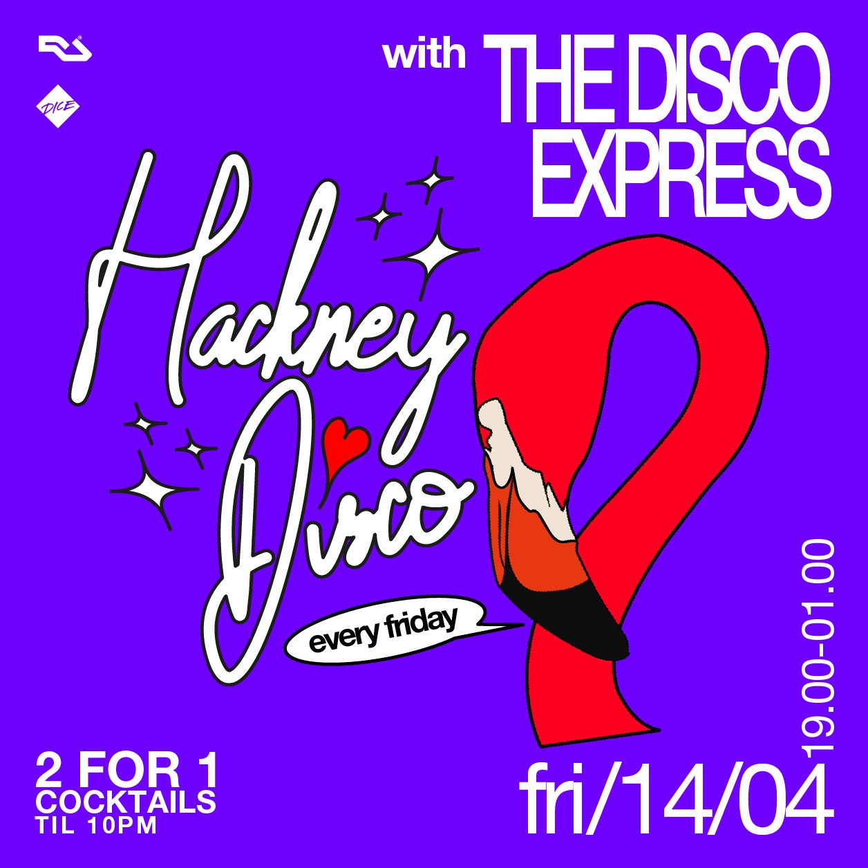 Number 90 presents: The Disco Express Soundsystem Tickets | Free | Apr 14 @  Number 90, London | DICE