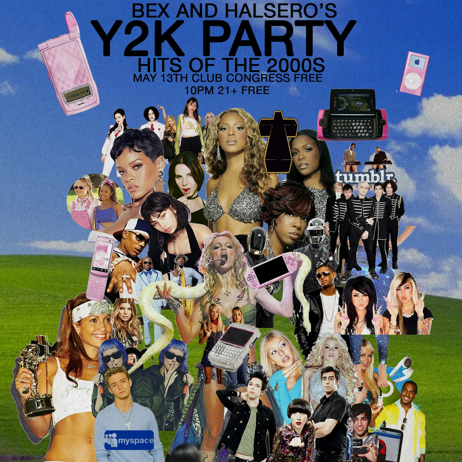 Bex and Halsero’s Y2K PARTY