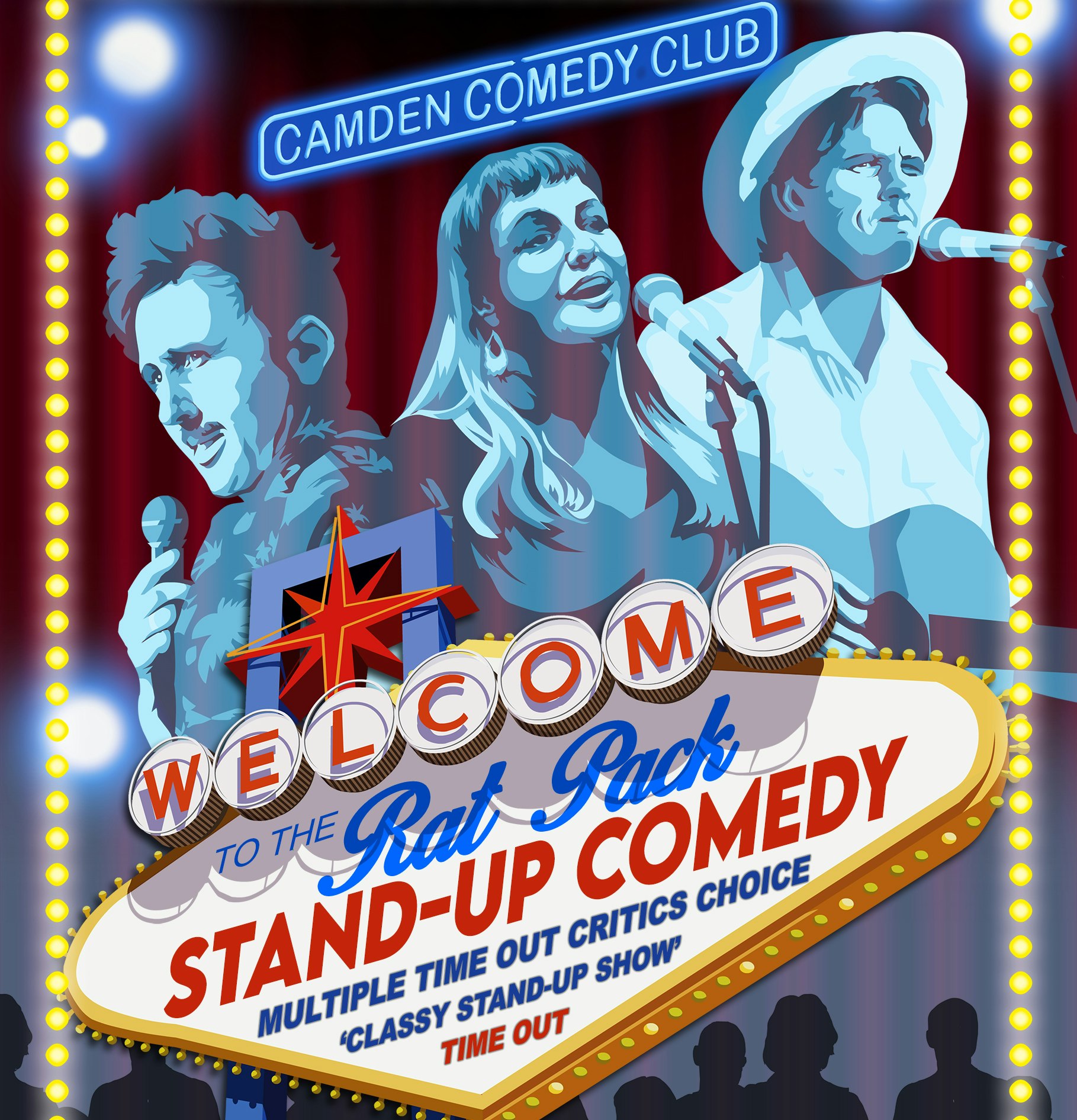 The Rat Pack Stand-up Comedy at Camden Comedy Club, London