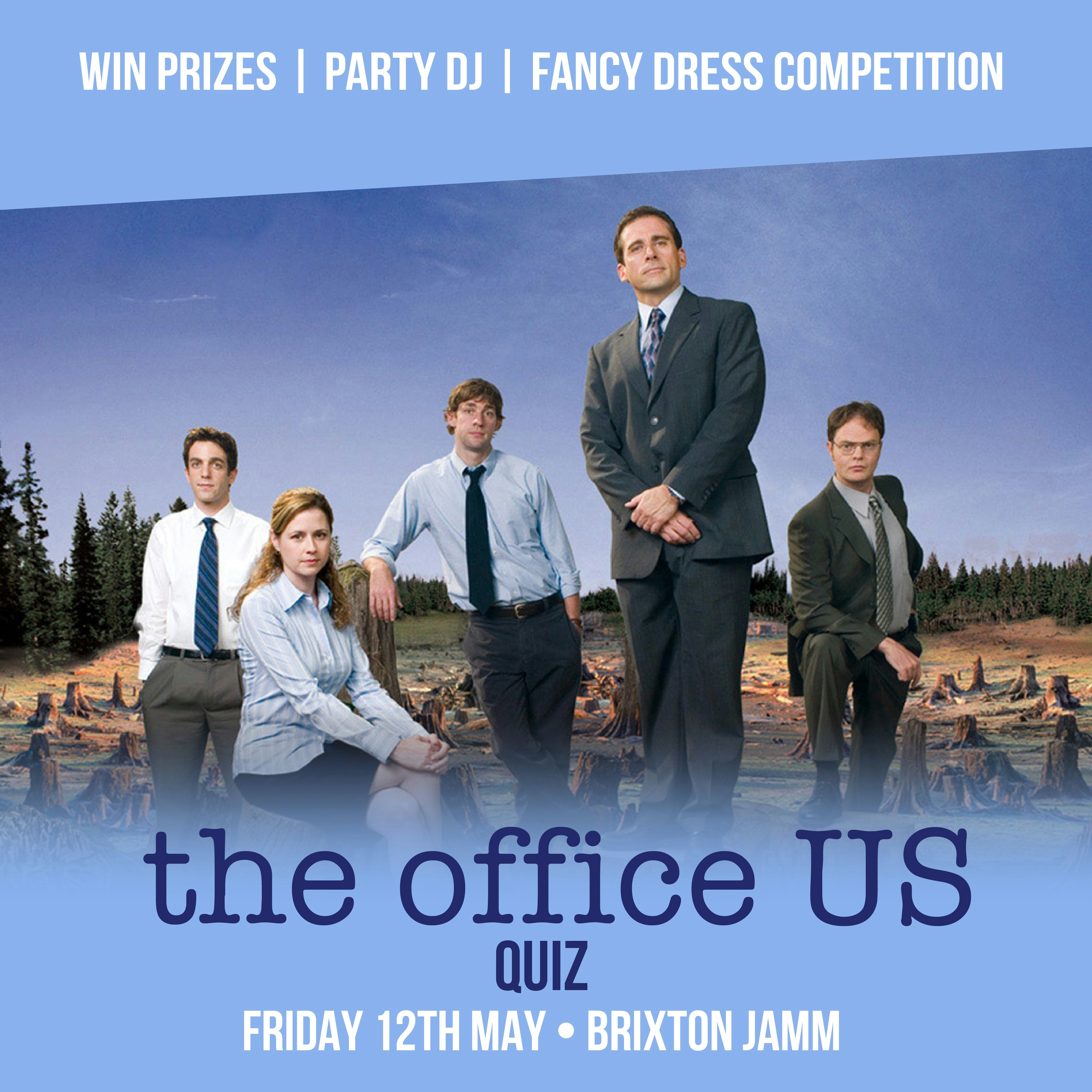 The Ultimate US Office Quiz Tickets | £ | 12 May @ Brixton Jamm, London  | DICE