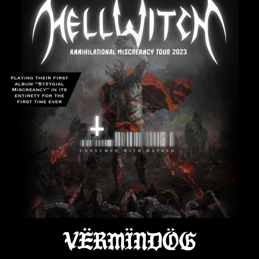 Hellwitch, Consumed With Hatred, Vërmïndög