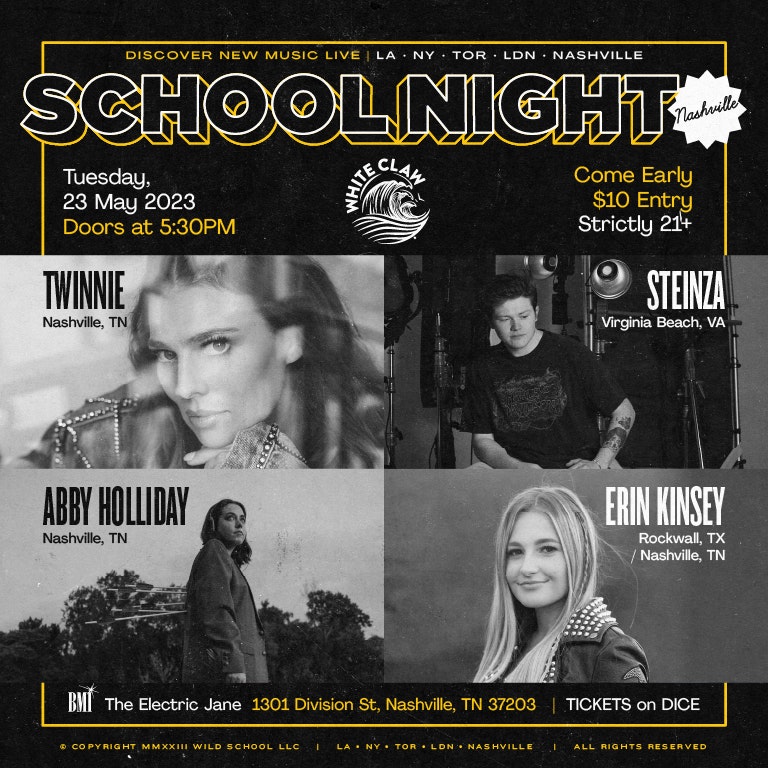 School Night at The Electric Jane on May 23, 2023 tickets Eventsfy