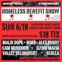 Houseparty presents: Homeless Benefit Show