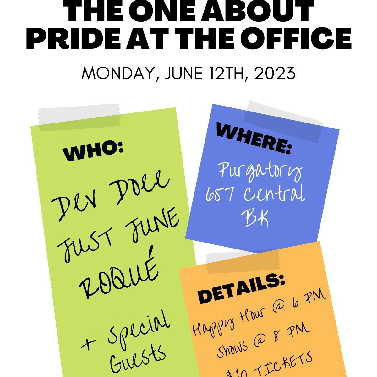 The One About Pride At The Office