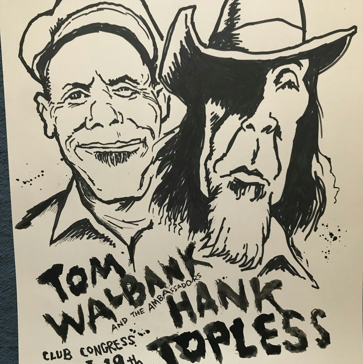 Tom Walbank & Hank Topless