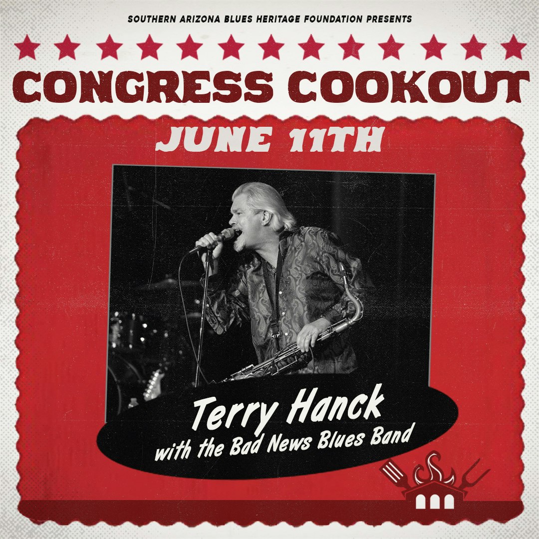 Congress Cookout: Terry Hanck w/ Bad News Blues Band