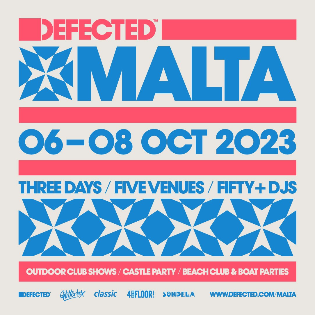 Defected Malta 2023 Tickets | €244.43 | 6 Oct @ Numero Uno, St Paul's Bay - Vimarsana News