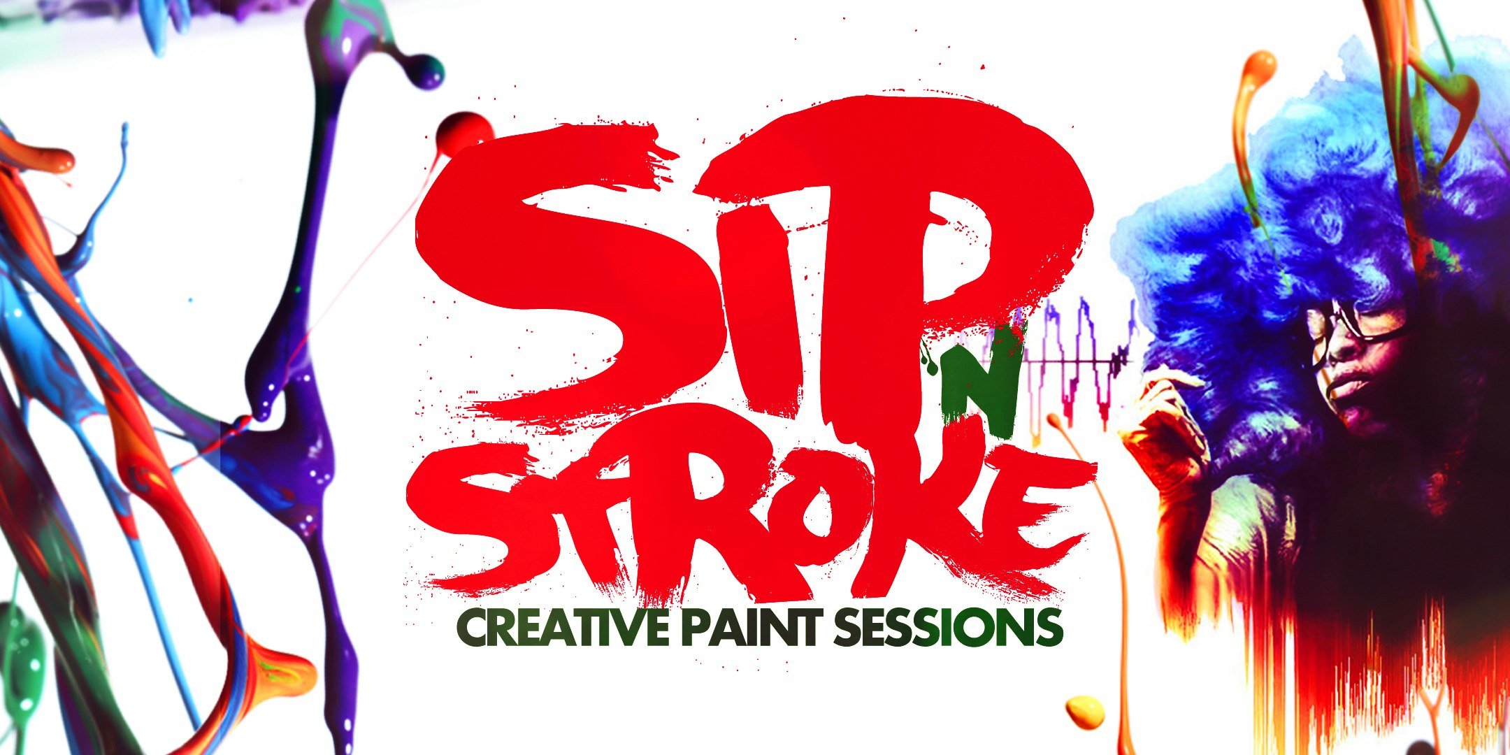 Sip 'N Stroke | 6pm - 9pm | Sip and Paint Party at St Johns Community Hall, London