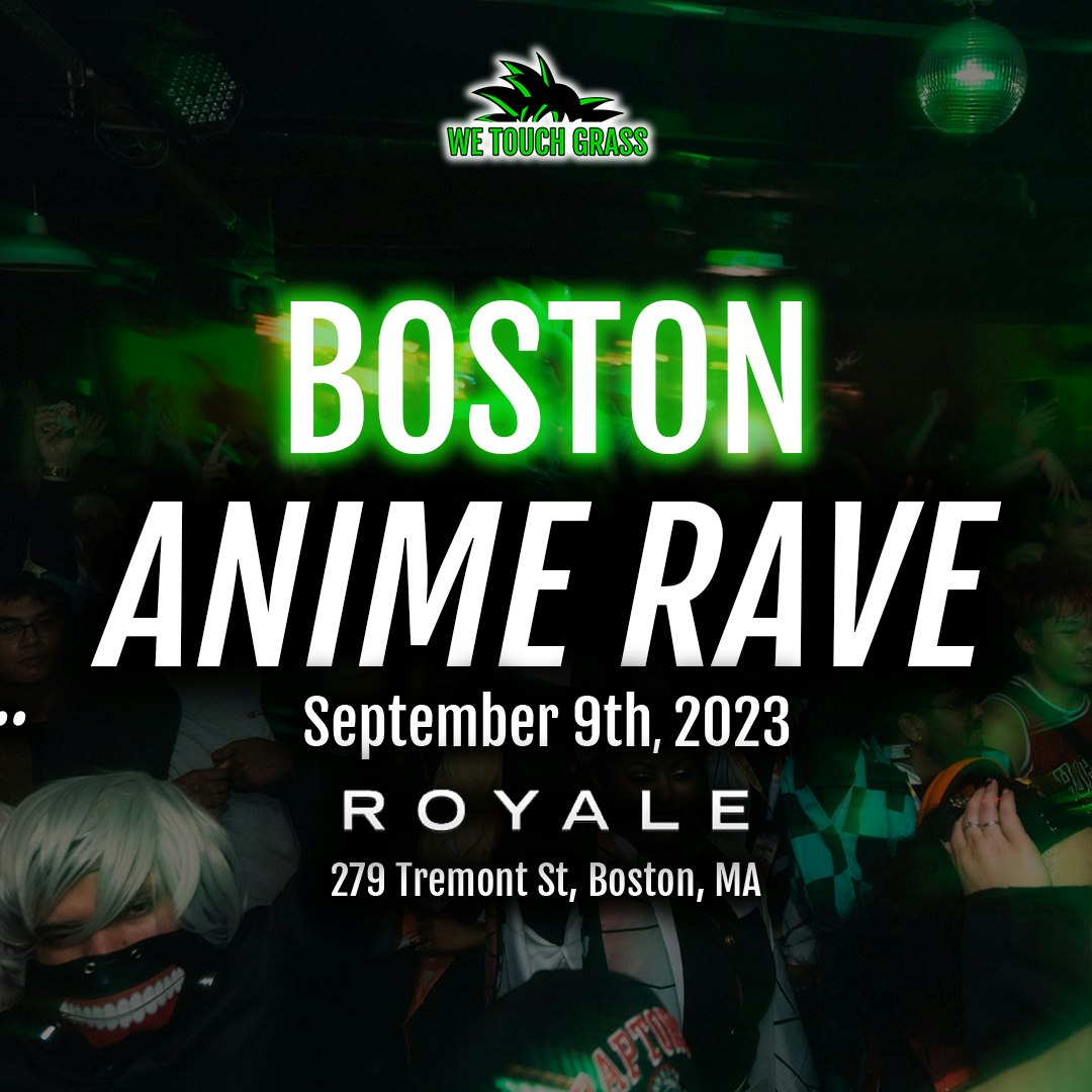 Anime Rave Boston at Royale Boston on Sep 09, 2023 tickets Eventsfy