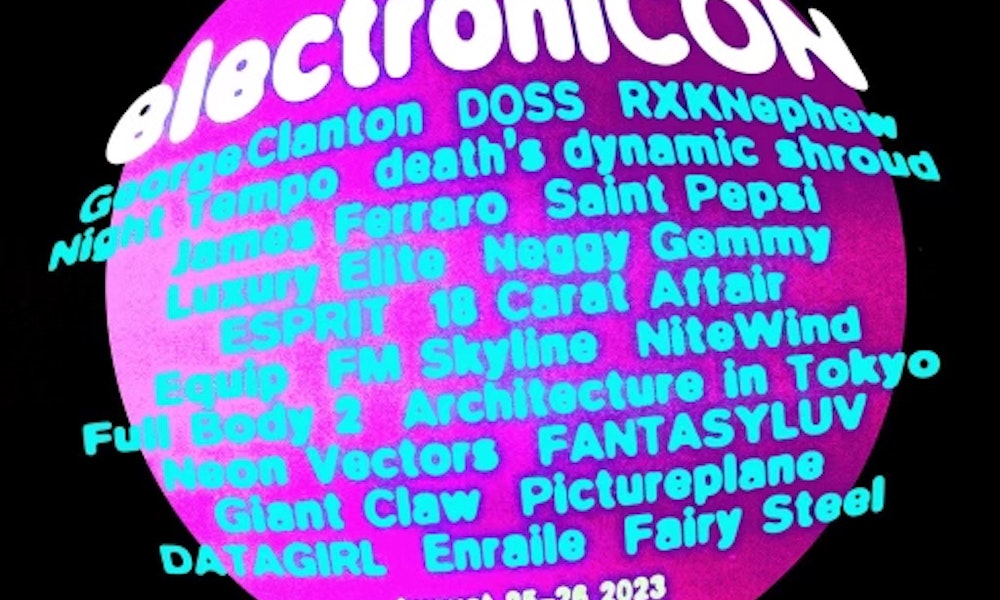 ElectroniCON 2023 Tickets 97.60 Aug 25 Knockdown Center, New