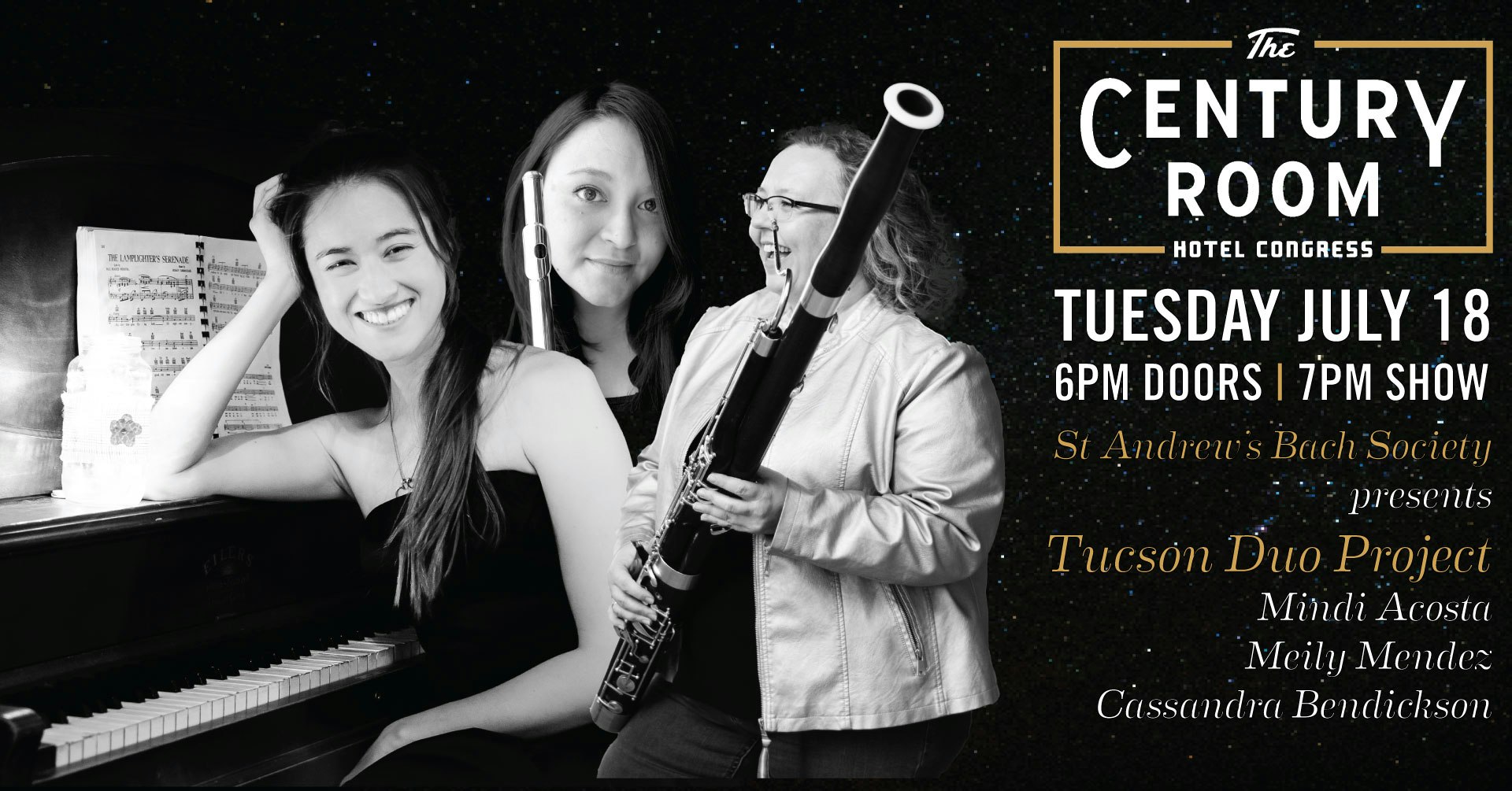 St. Andrew’s Bach Society Presents: Tucson Duo Project