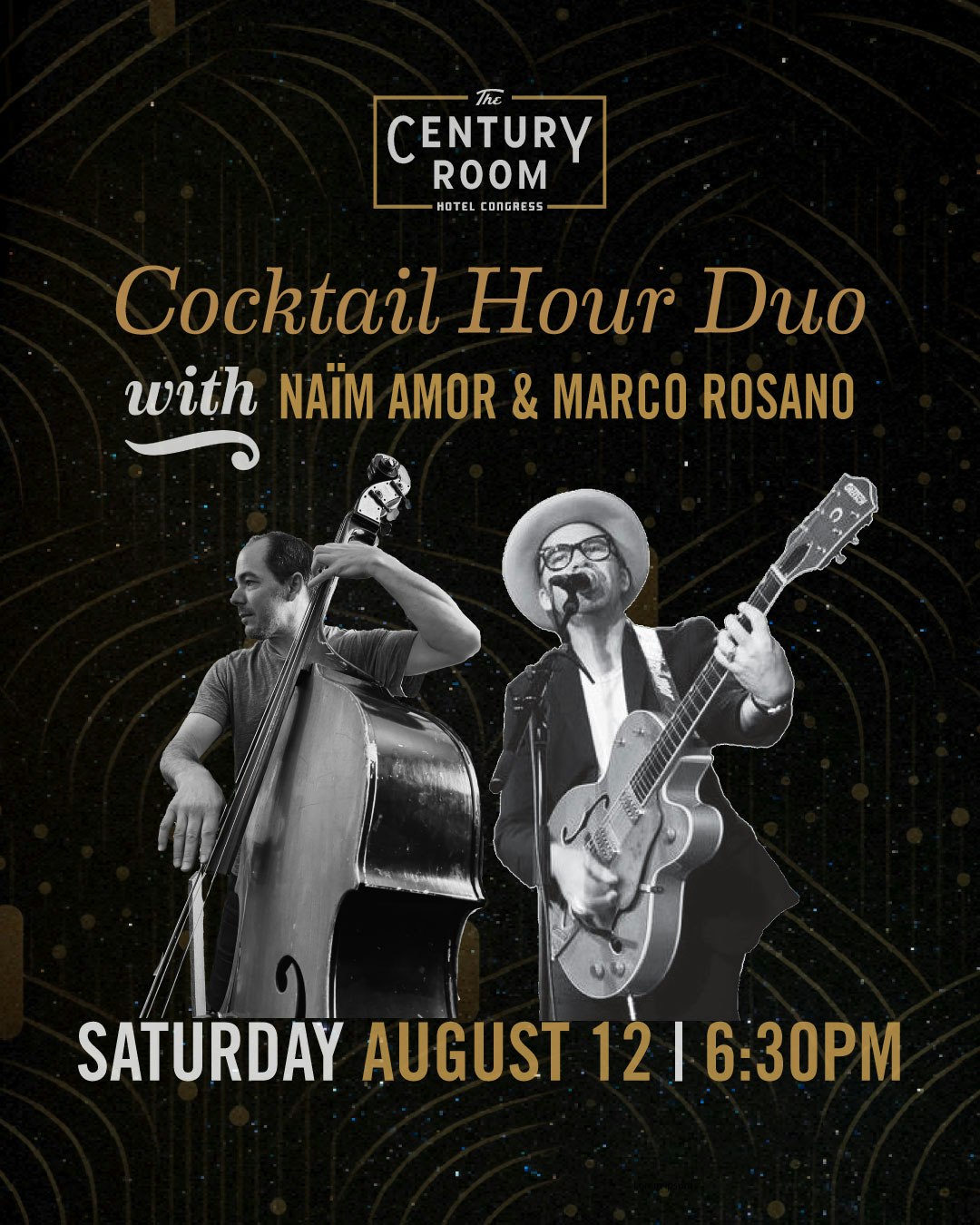 Cocktail Hour Duo with Naïm Amor & Marco Rosano