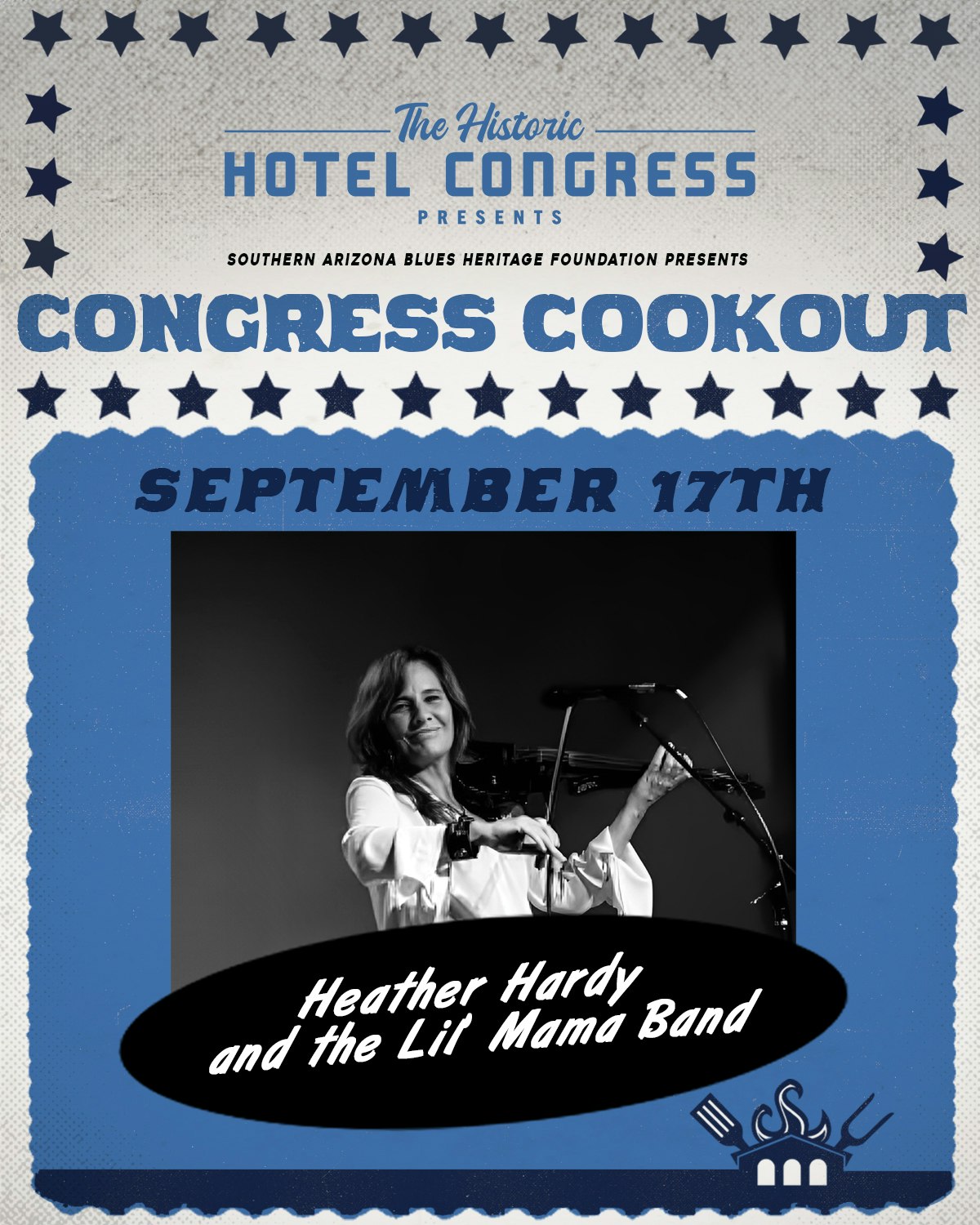 Congress Cookout: Heather Hardy and the Lil’ Mama Band