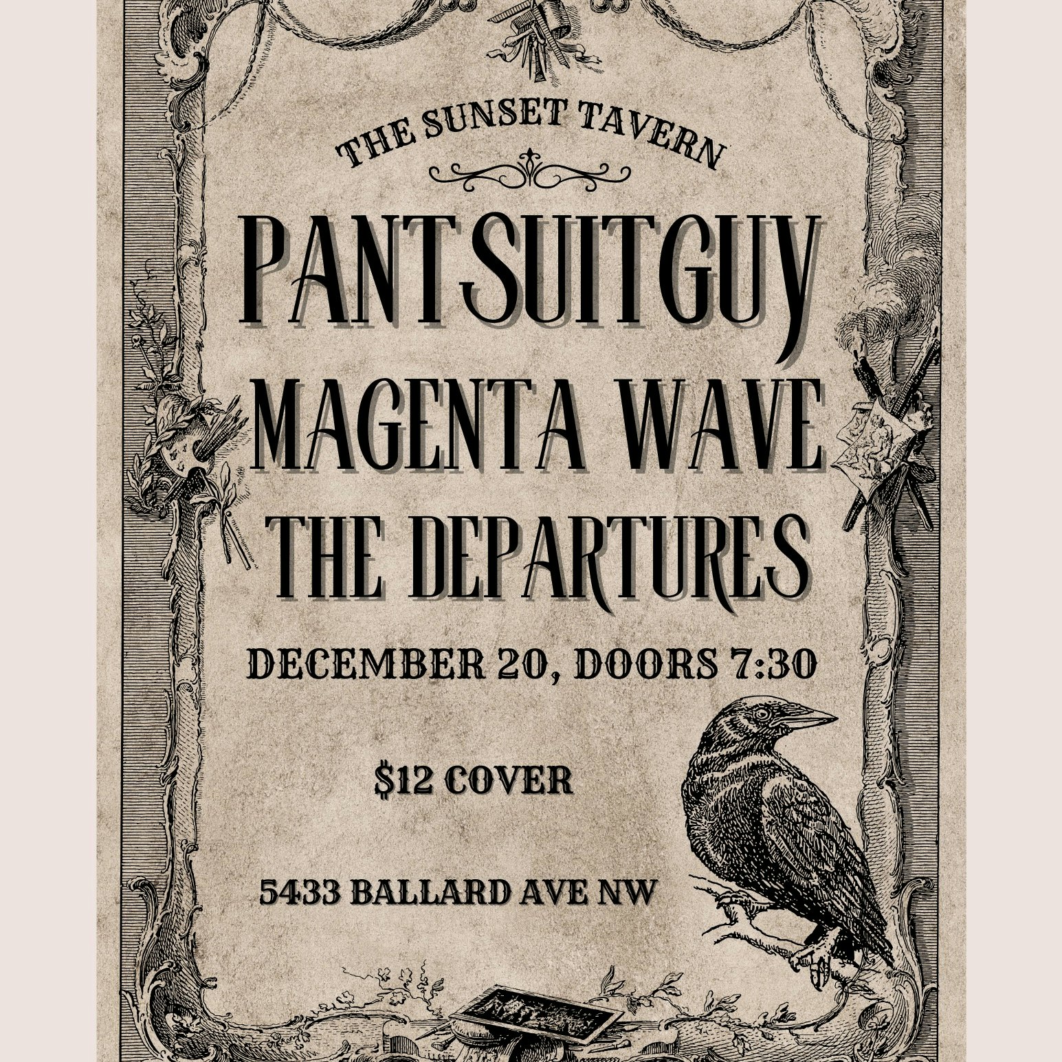 Pantsuitguy, Magenta Wave, The Departures