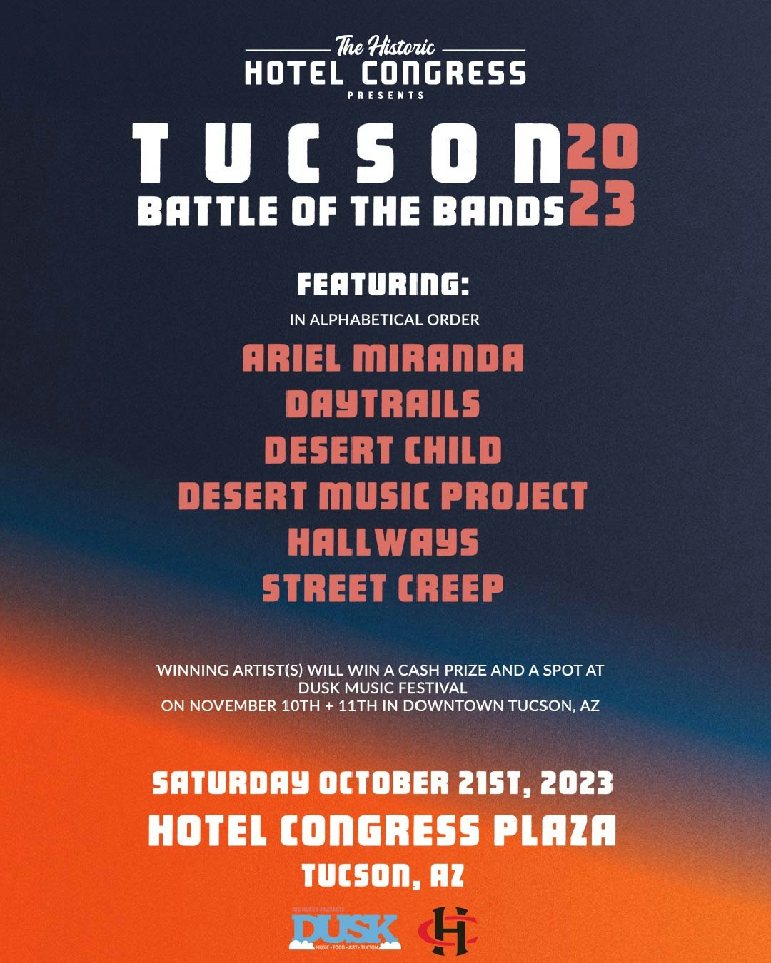 Dusk Tucson Battles of the Bands