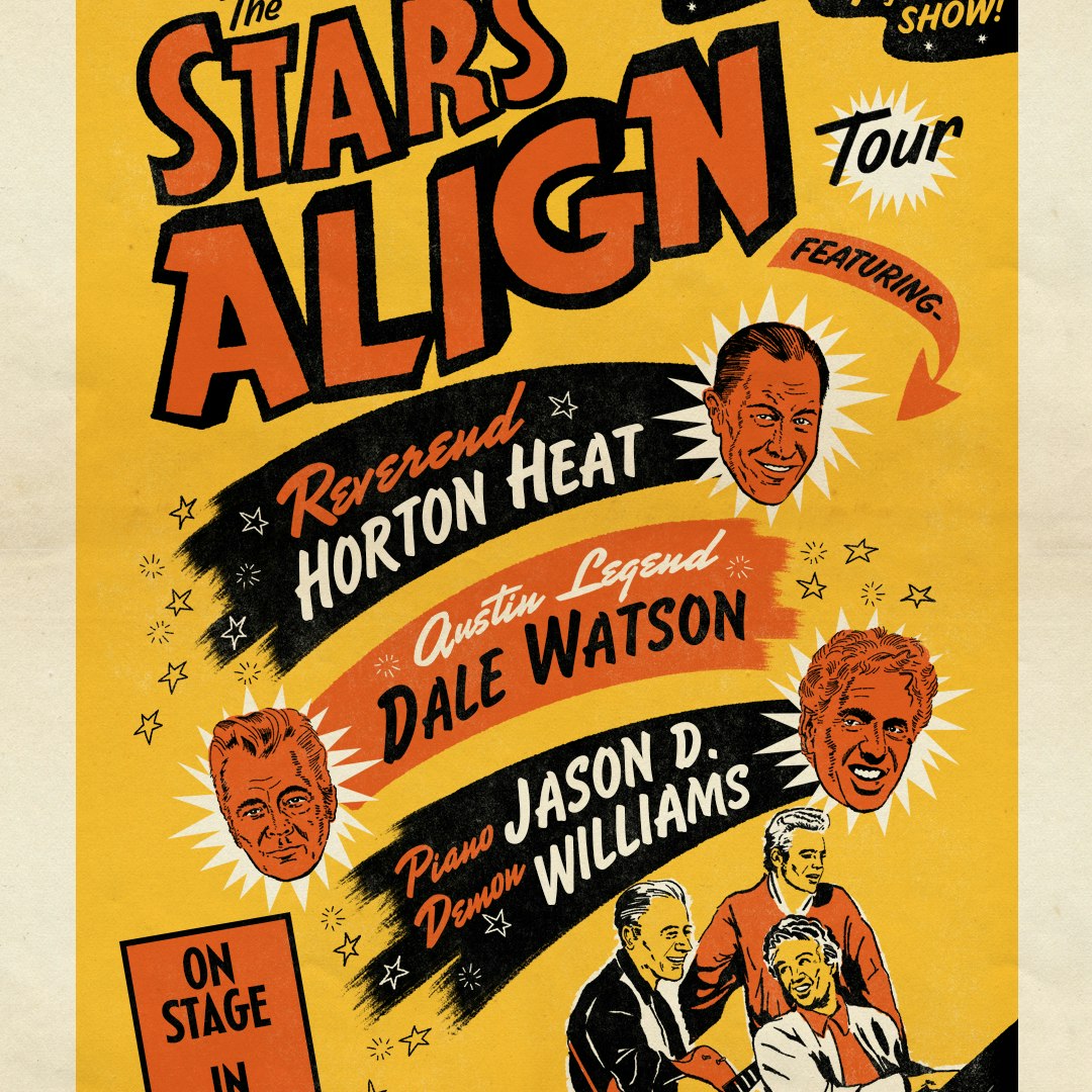 The Stars Align Tour: Reverend Horton Heat + Special Guests